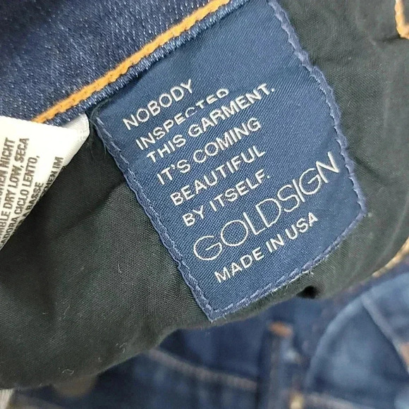 Goldsign High Rise Flare Leg Jeans - Picture 9 of 13